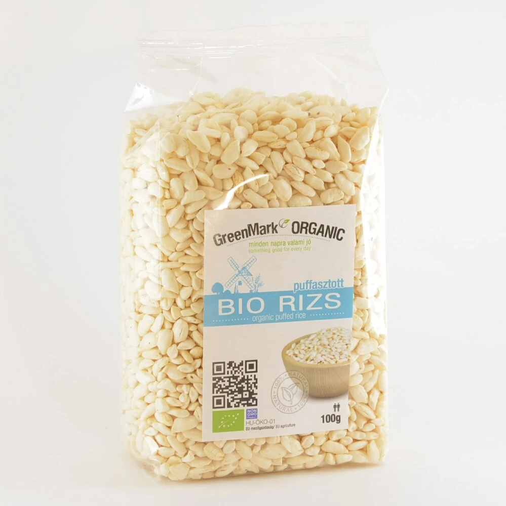 Greenmark bio rizs puffasztott 100 g