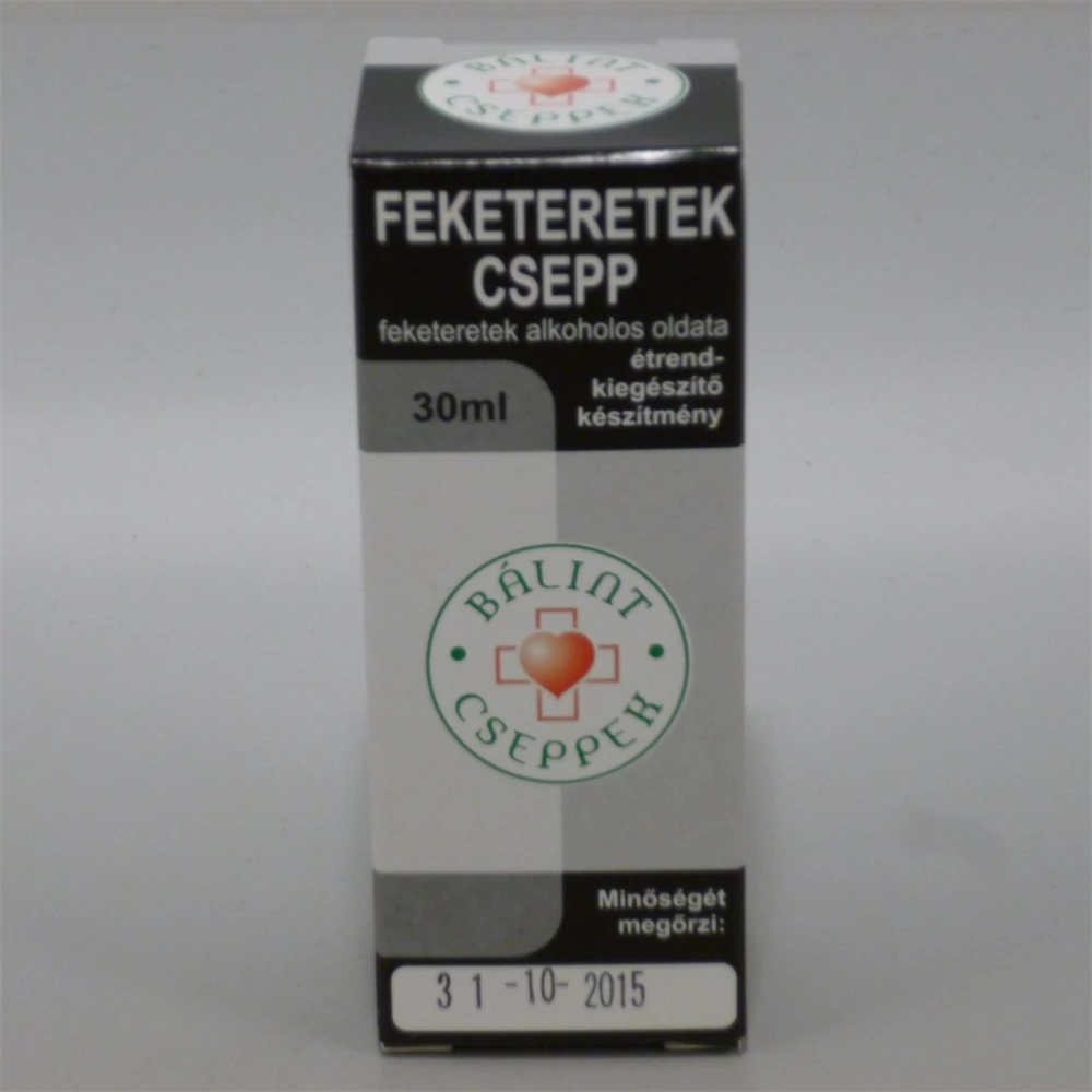 Bálint feketeretek csepp 30 ml