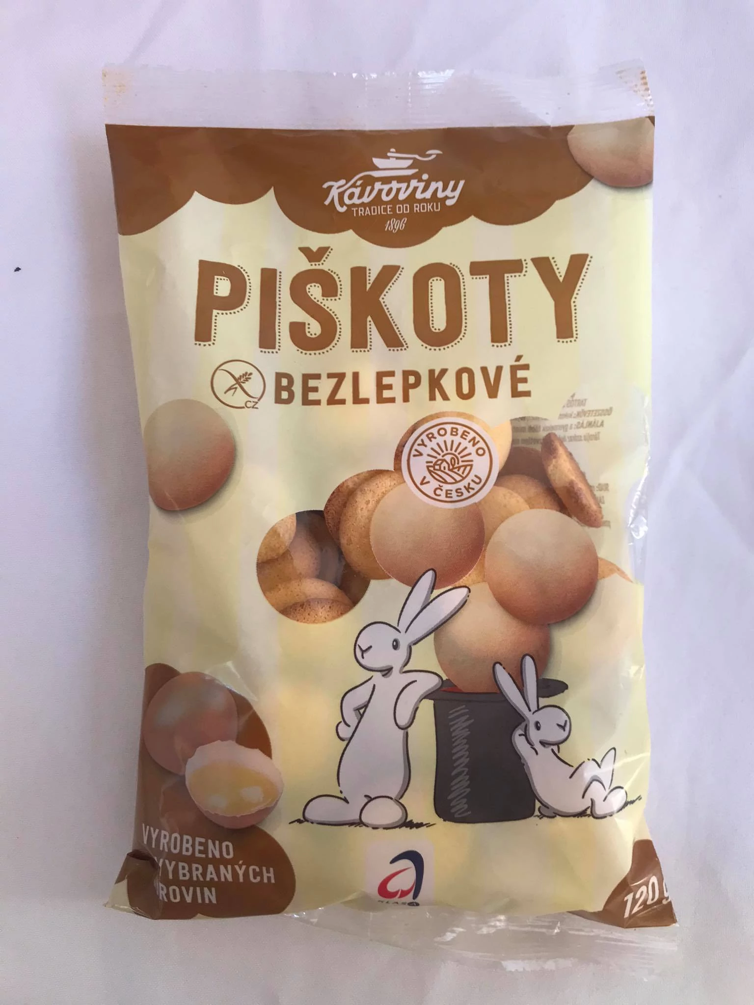 Kávoviny gluténmentes piskóta 120 g