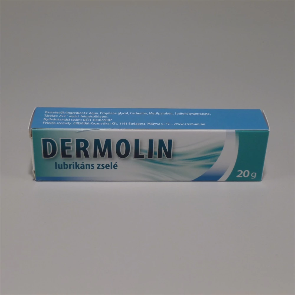 Dermolin lubrikáns zselé 20 g