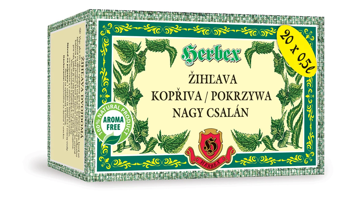 Herbex nagy csalán tea 20x3g 60 g