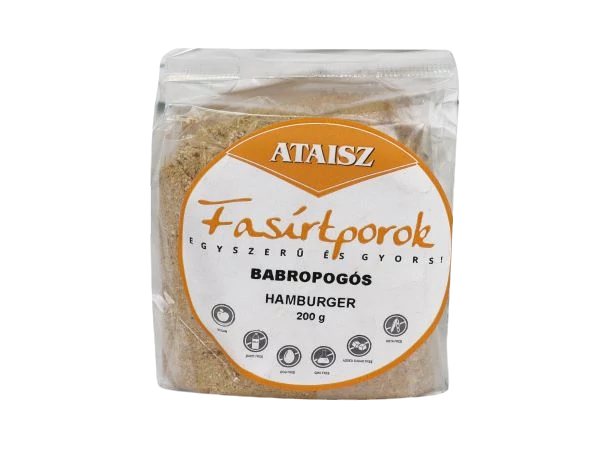 Ataisz bab ropogós hamburger 200 g