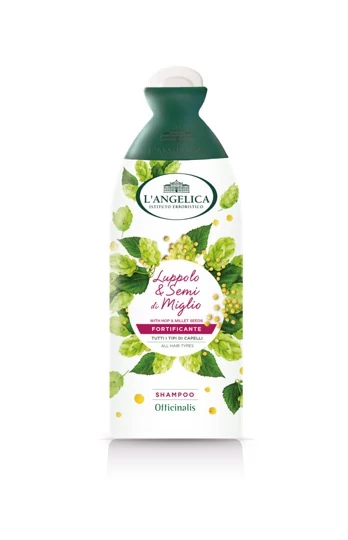 Langelica officinalis hajerősítő sampon komló és köles 250 ml