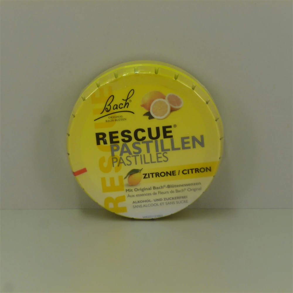 Rescue pasztilla citromos 50 g