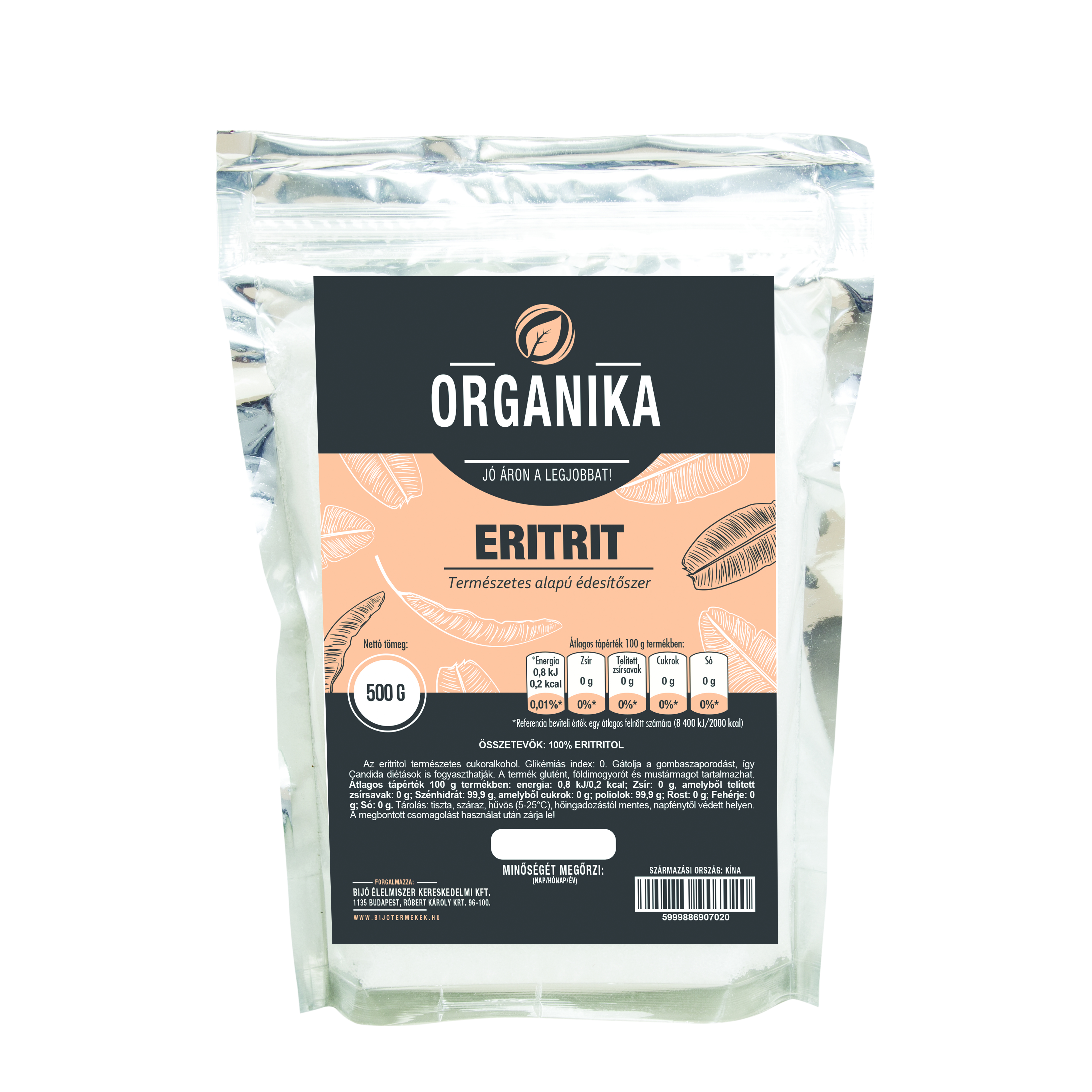 Organika eritrit 500 g