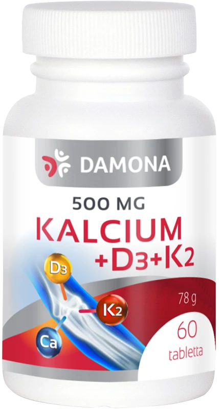 Damona kalcium d3 k2 tabletta 60 db