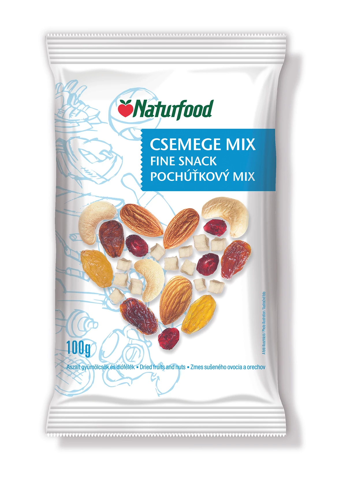 Naturfood csemege mix 100 g