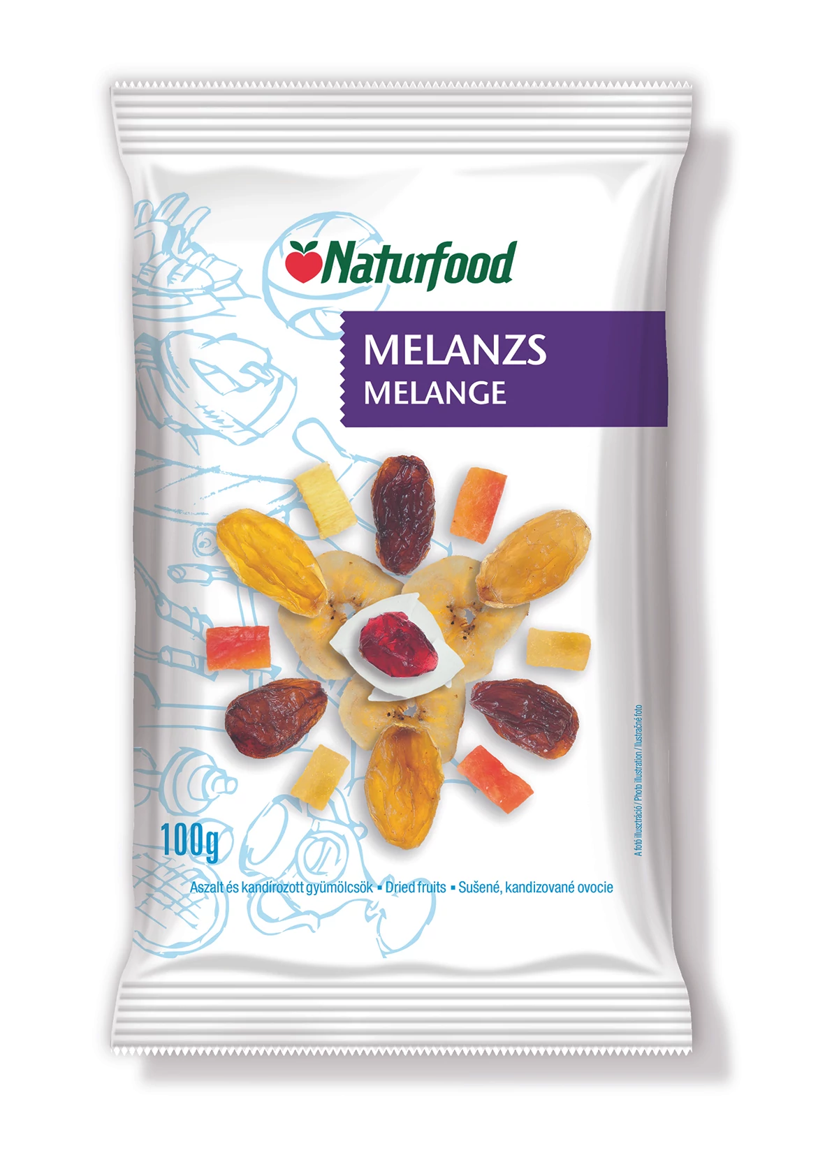 Naturfood melanzs 100 g