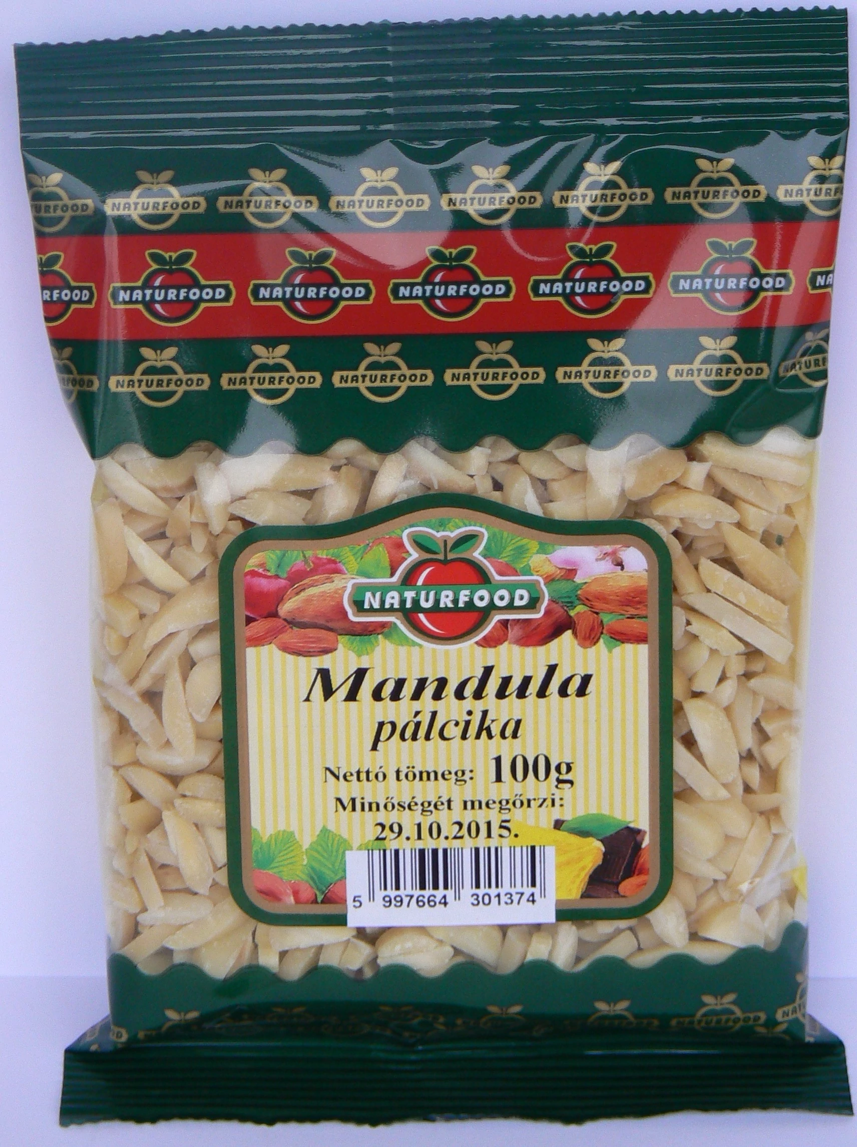 Naturfood mandula pálcika 100 g