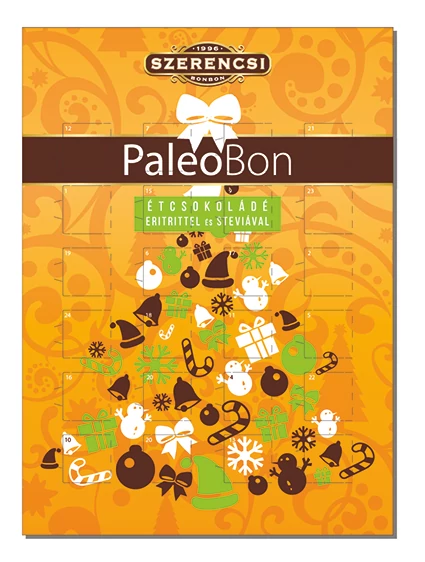 Paleobon adventi kalendárium eritrittel és steviával 50 g