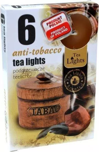 Illatos teamécses anti tobacco 6 db-os 1 db