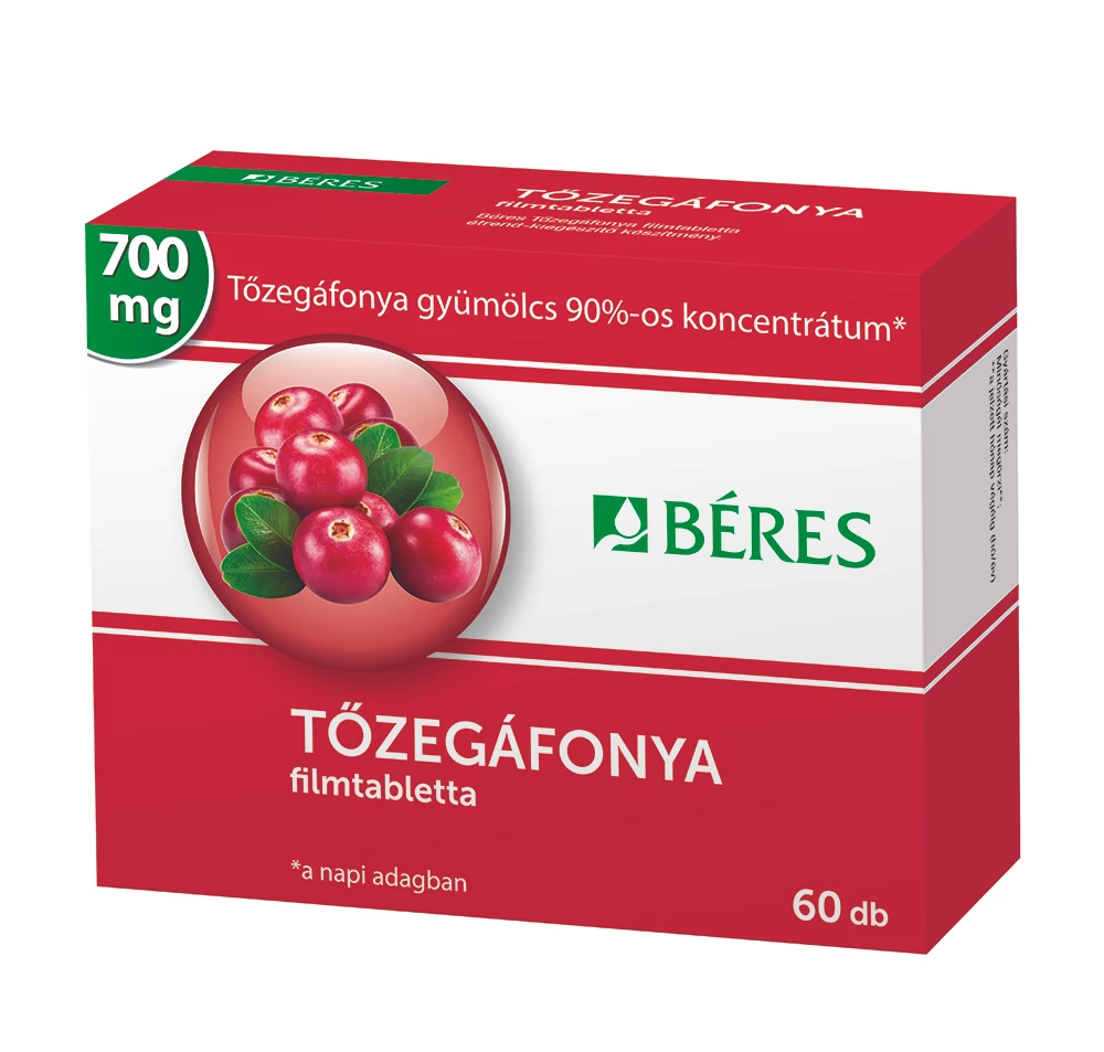 Béres tőzegáfonya filmtabletta 60 db