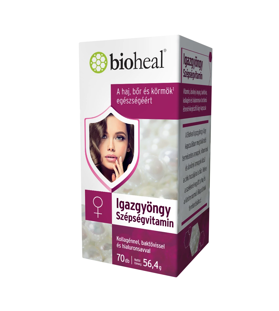 Bioheal igazgyöngy szépségvitamin új 70 db