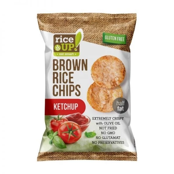 Rice Up chips ketchup ízű 60 g