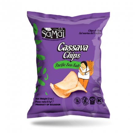 Samai cassava chips tengeri sós 57 g