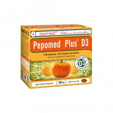 Biomed pepomed plus d3 kapszula 100 db