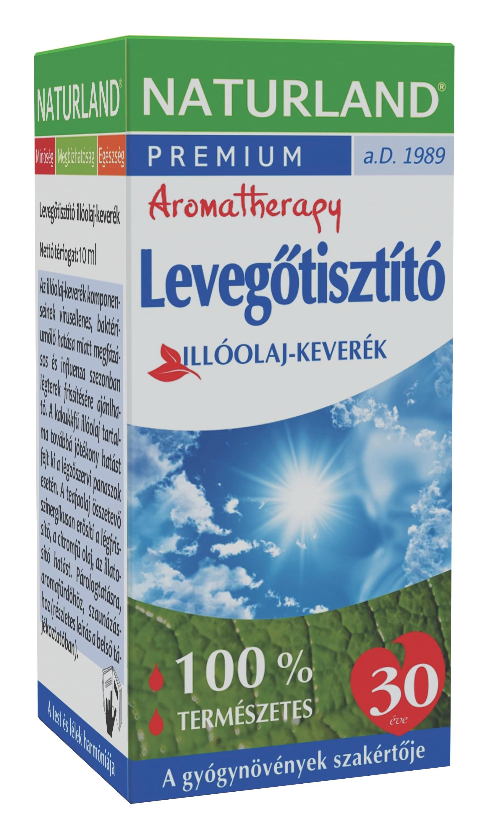 Naturland levegőtisztító illóolaj-keverék 10 ml