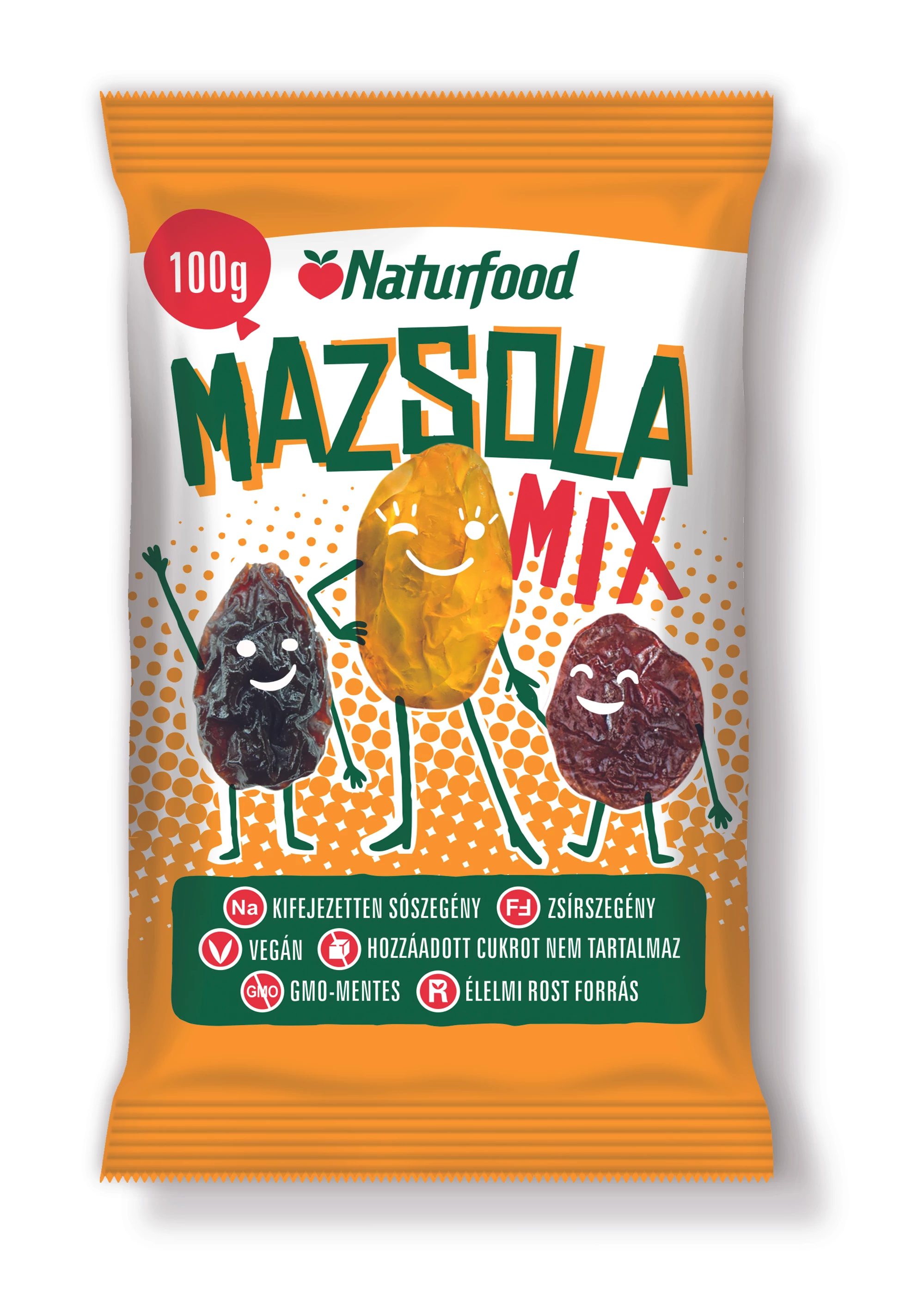 Naturfood mazsola mix 100 g