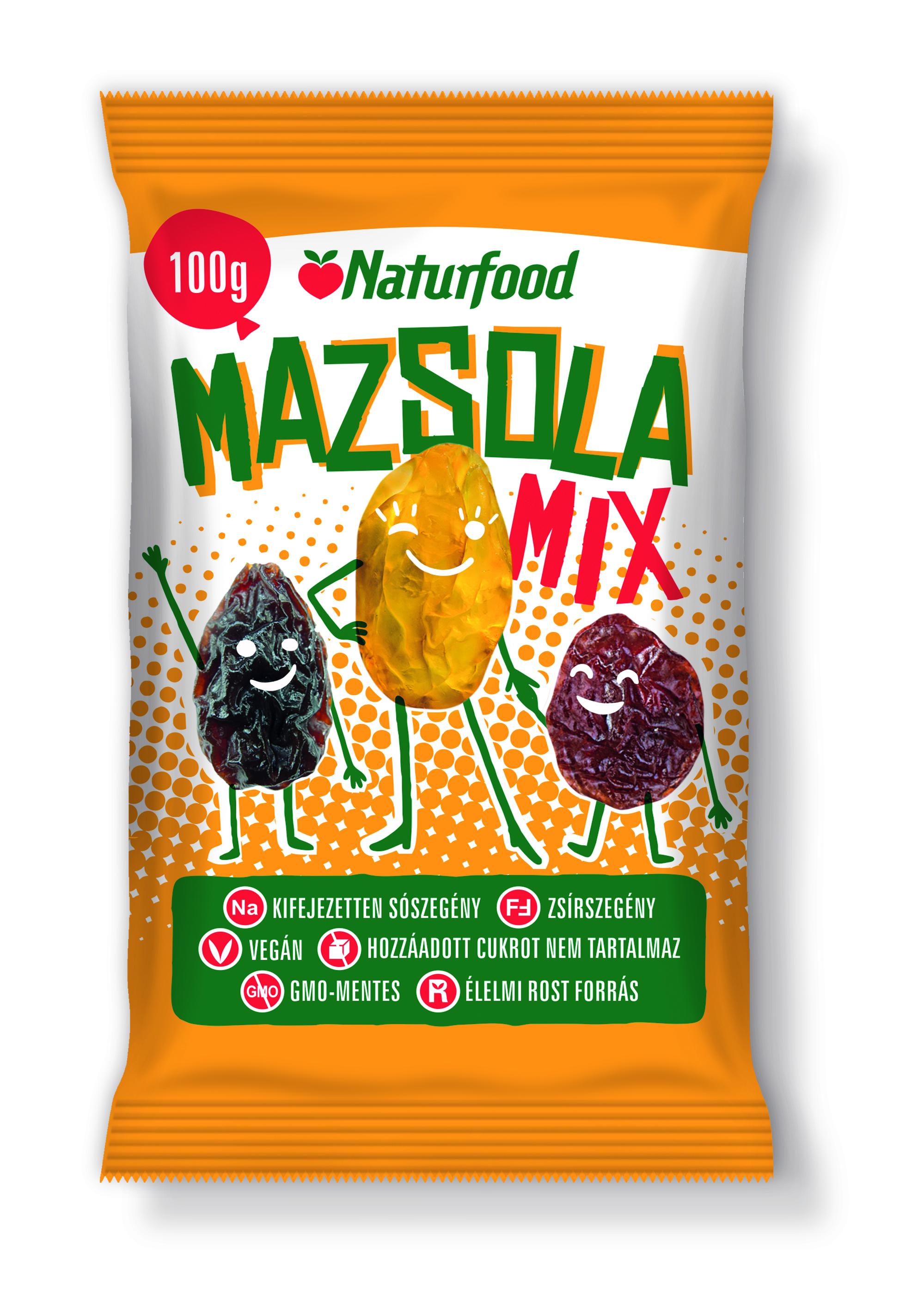 Naturfood mazsola mix 100 g