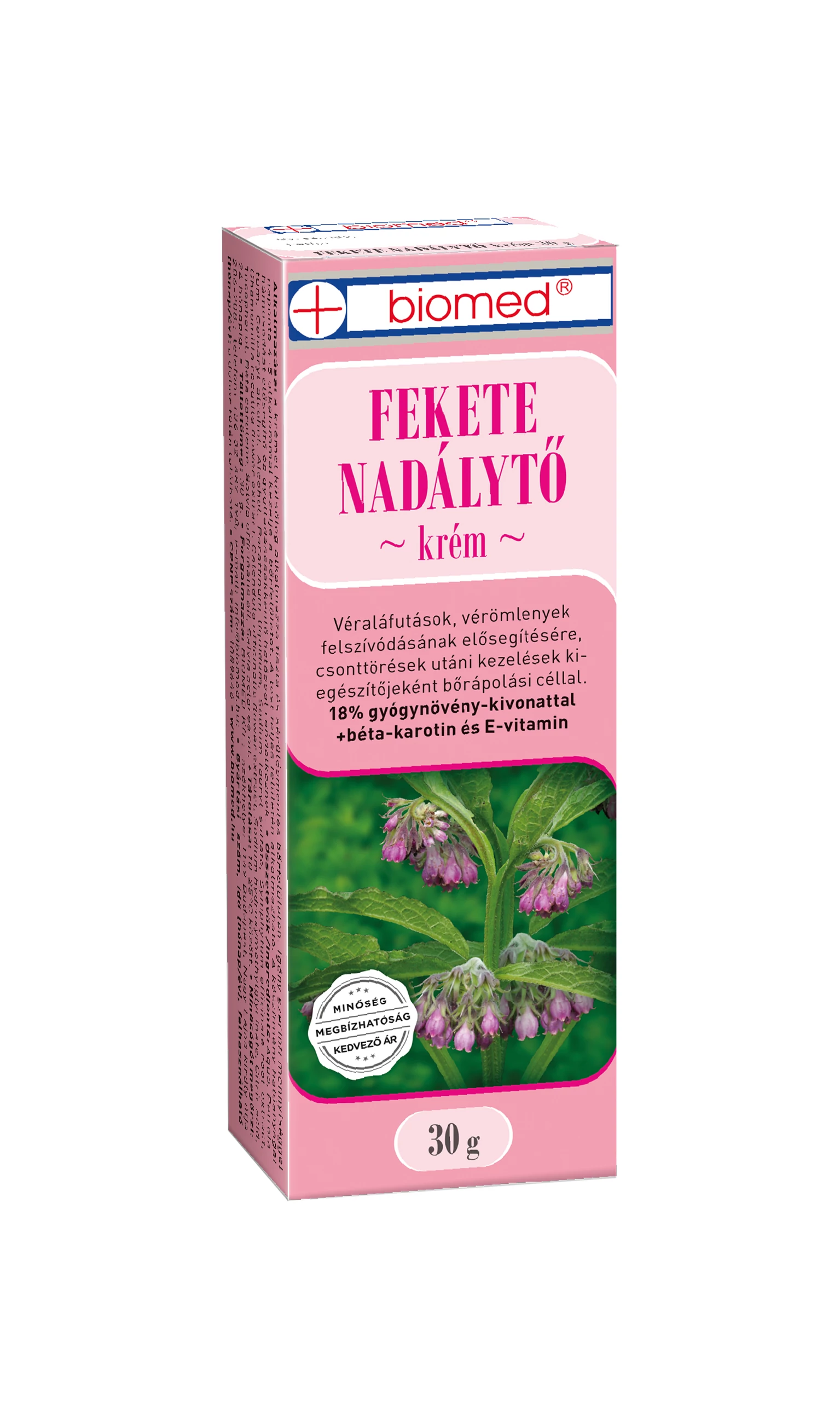 Biomed fekete nadálytő krém 30 g