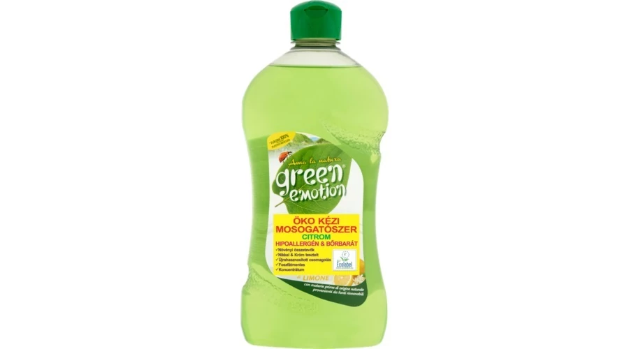 Green Emotion öko kézi mosogatószer citrom 1000 ml