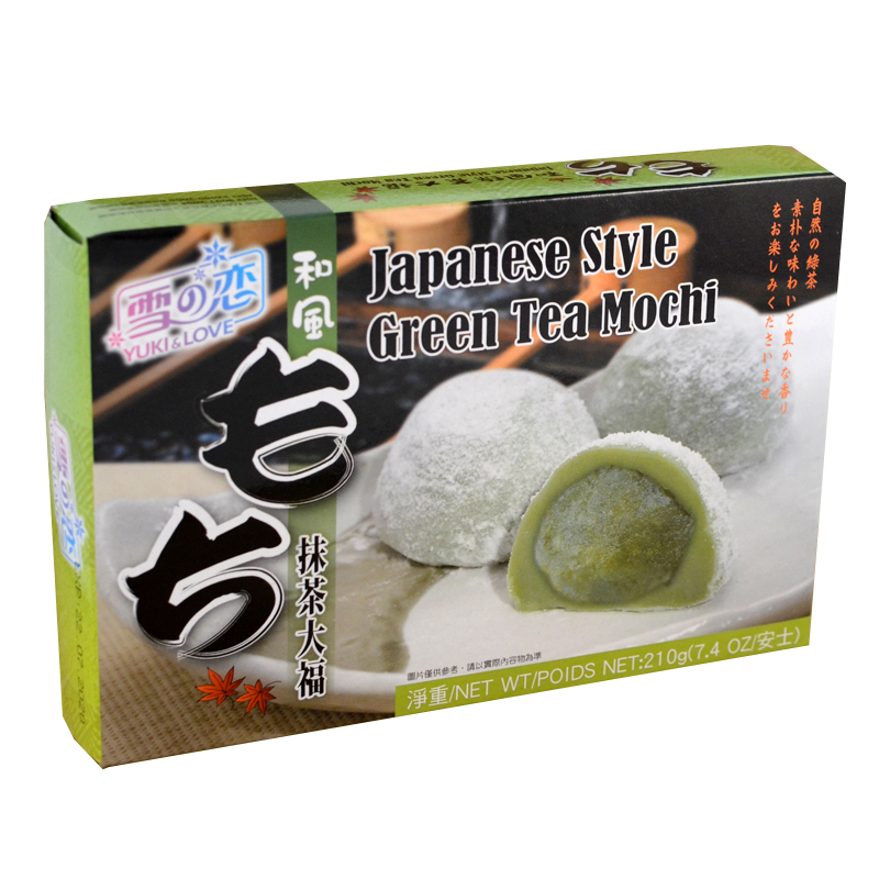 Yukilove mochi - zöld teás 210 g