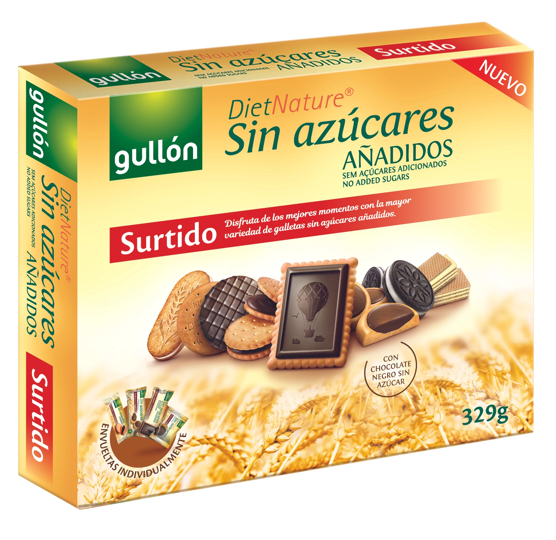 Gullón surtido keksz válogatás 329 g