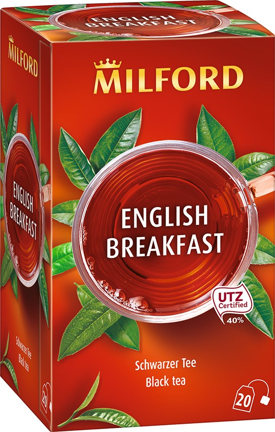 Milford ENGLISH BREAKFAST Fekete tea 20x1,75g