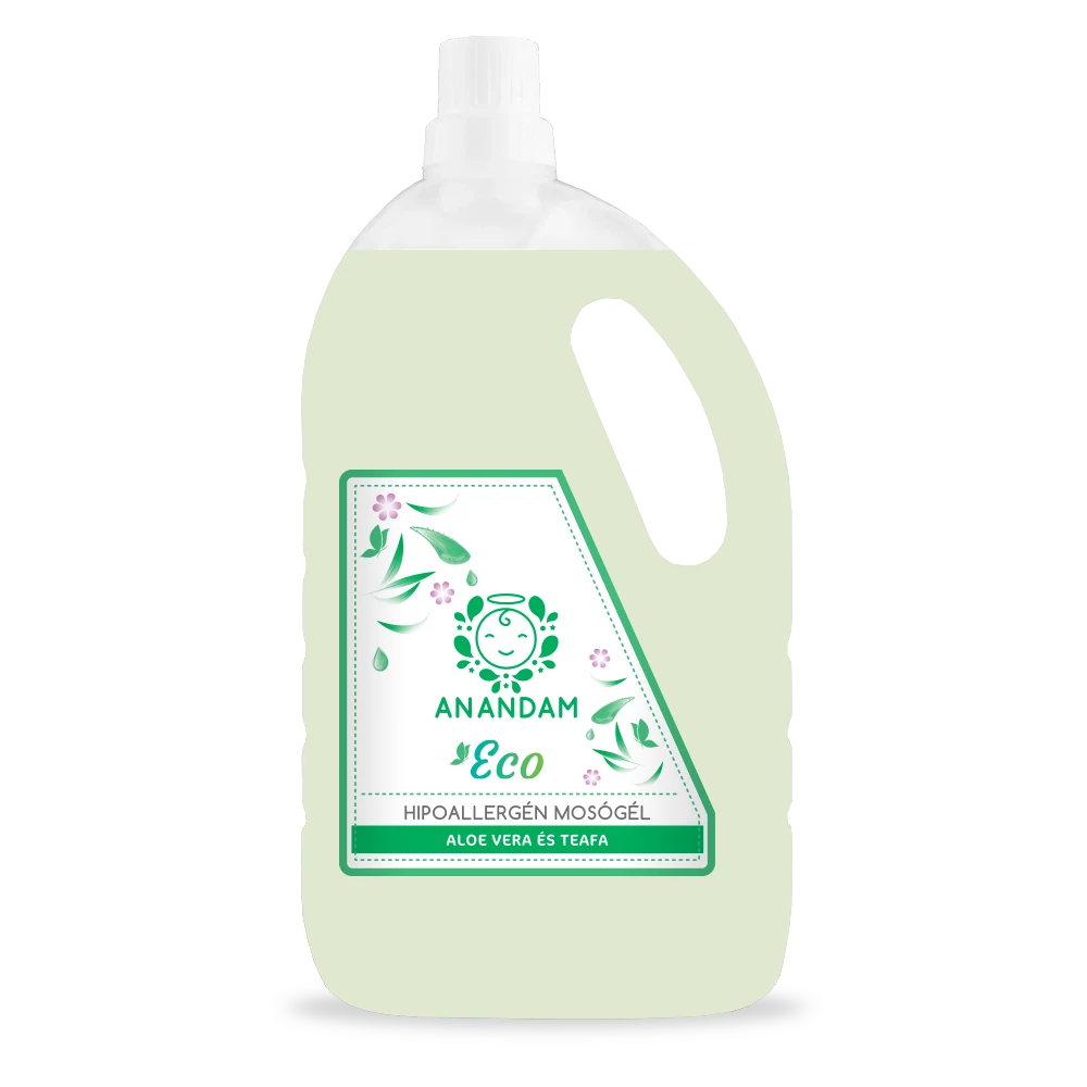 Anandam eco hipoallergén mosógél aloe vera-teafa 3000 ml