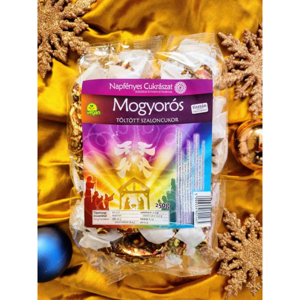 Napfényes cukrászat vegan töltött szaloncukor mogyorós 250 g