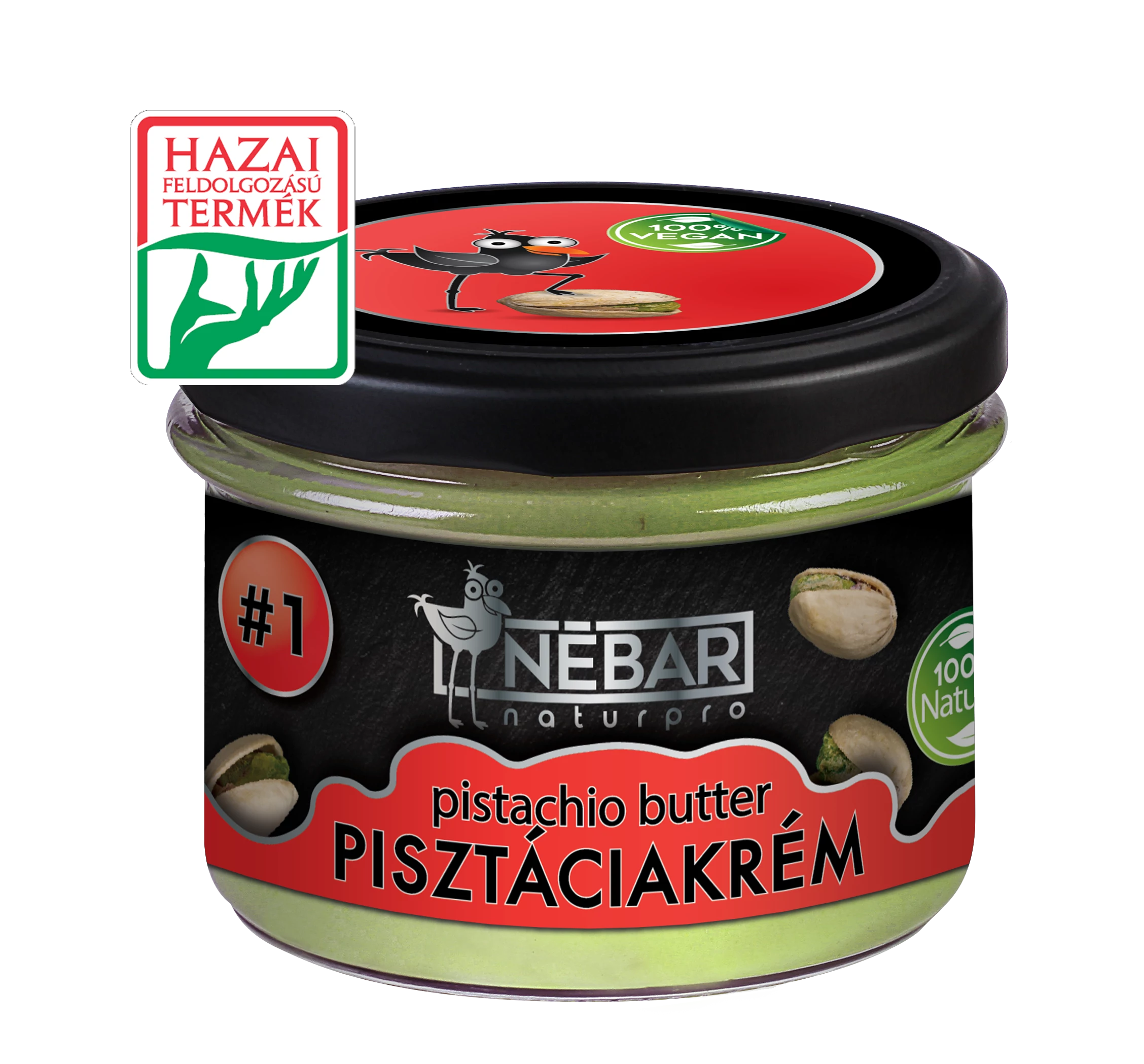 Nébar naturpro 100% pisztáciakrém 180 g