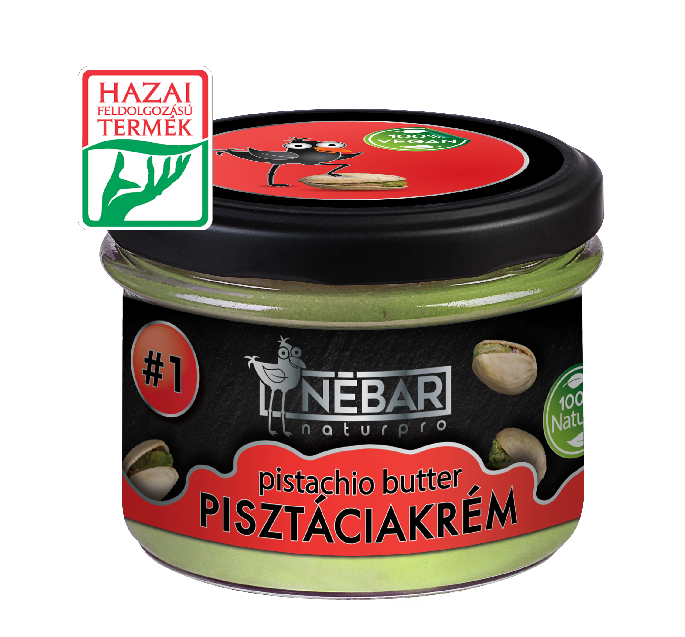 Nébar naturpro 100% pisztáciakrém 180 g