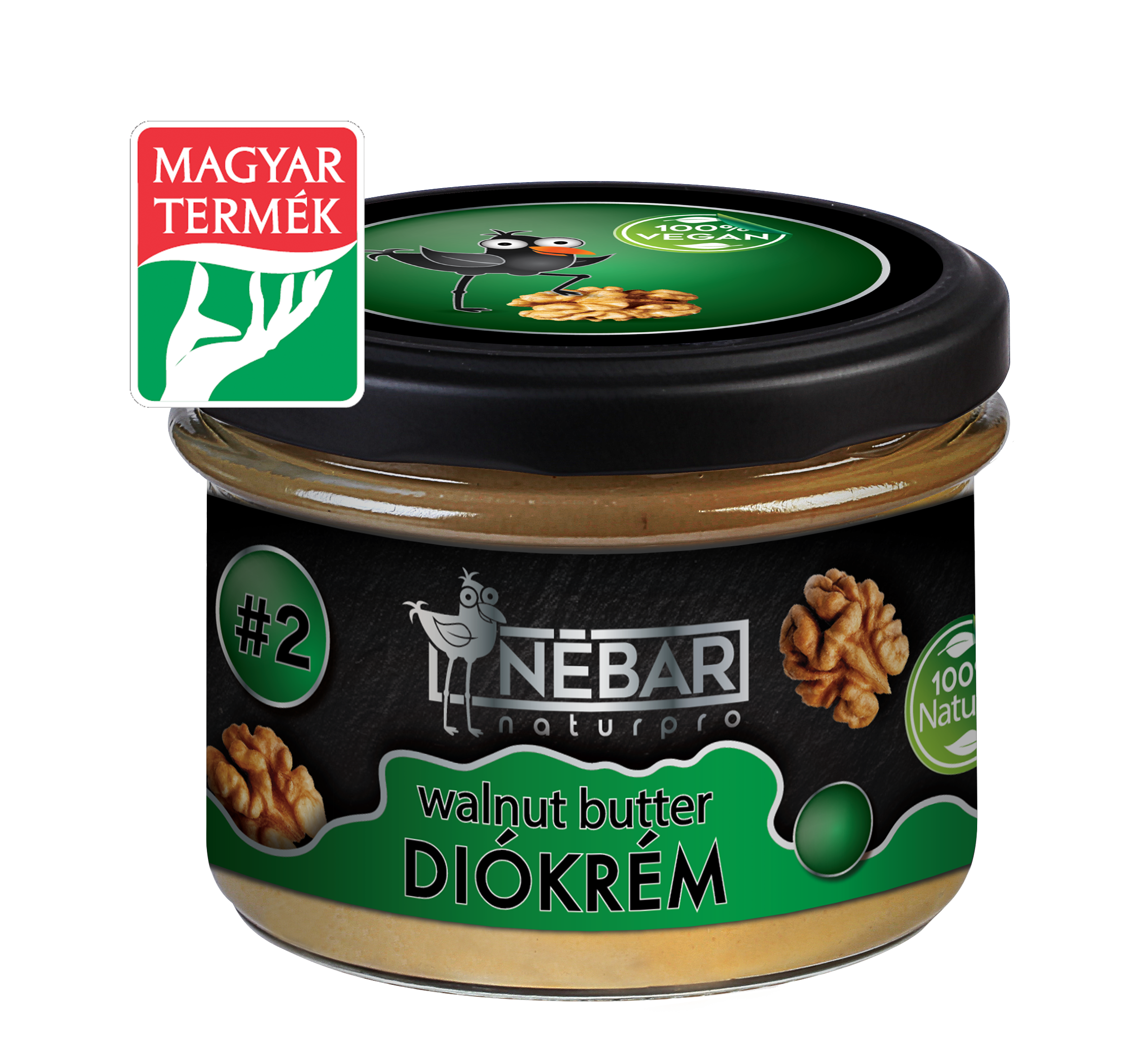 Nébar naturpro 100% diókrém 180 g