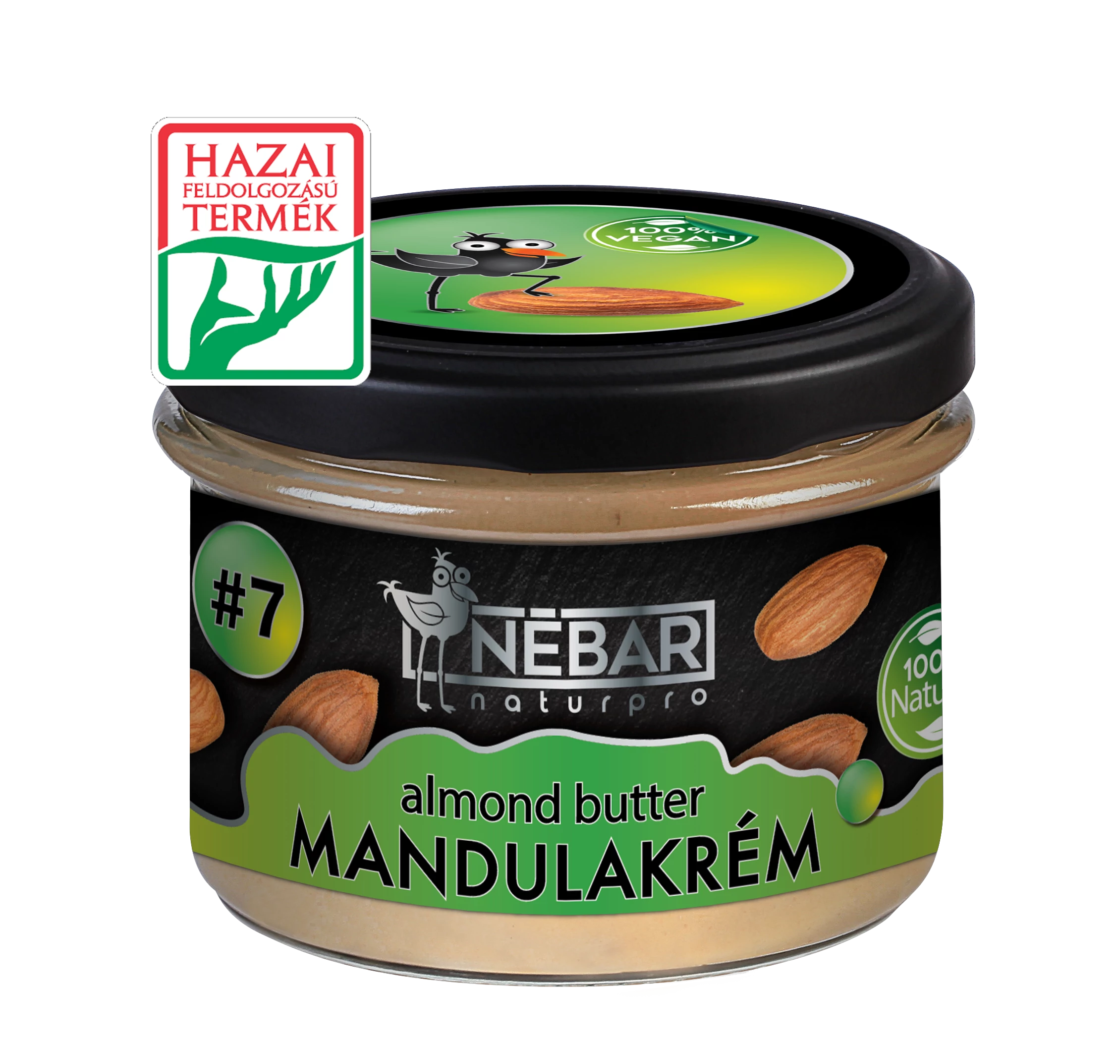 Nébar naturpro 100% mandulakrém 180 g