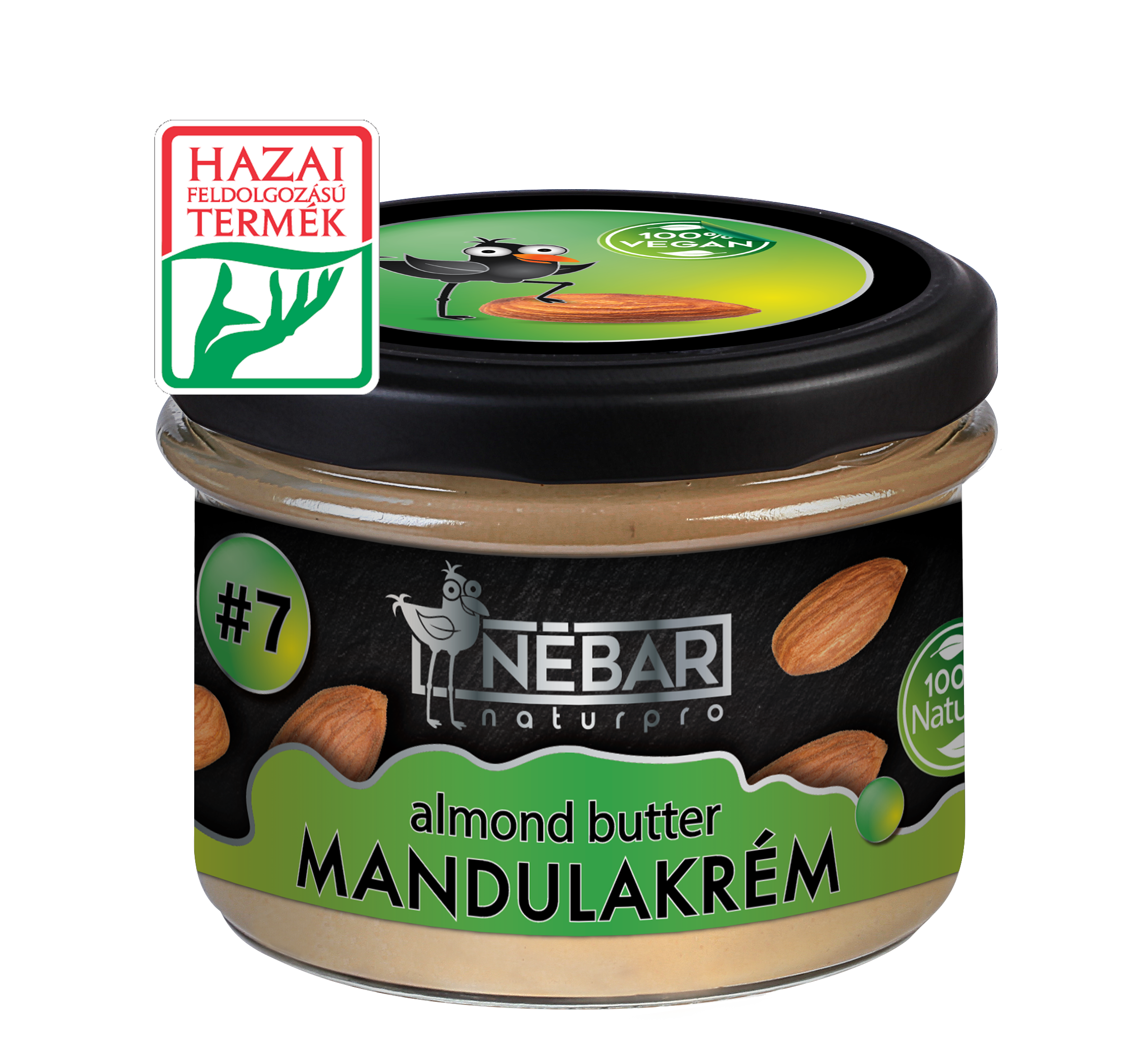 Nébar naturpro 100% mandulakrém 180 g