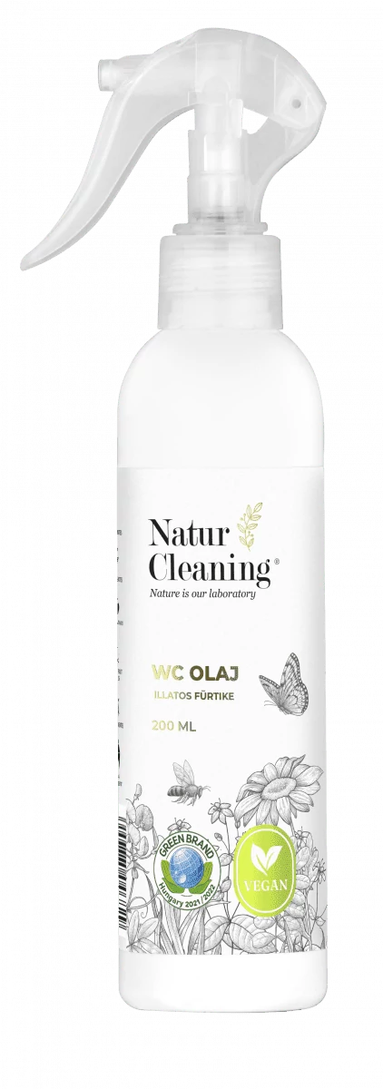 Naturcleaning wc olaj illatos fürtike 200 ml