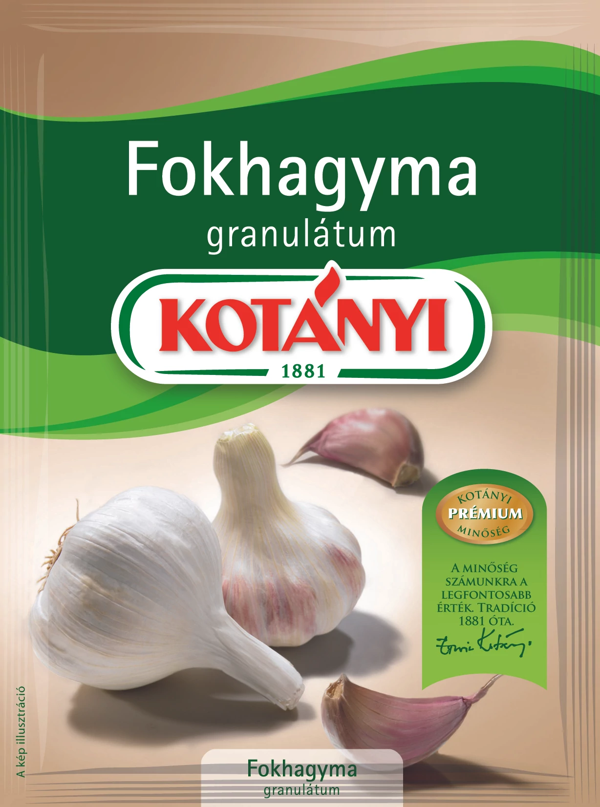 Kotányi fokhagyma granulátum 28 g