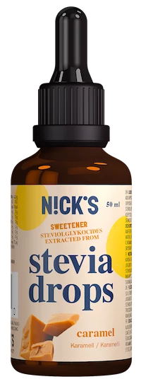 Nicks karamellás stevia csepp 50 ml