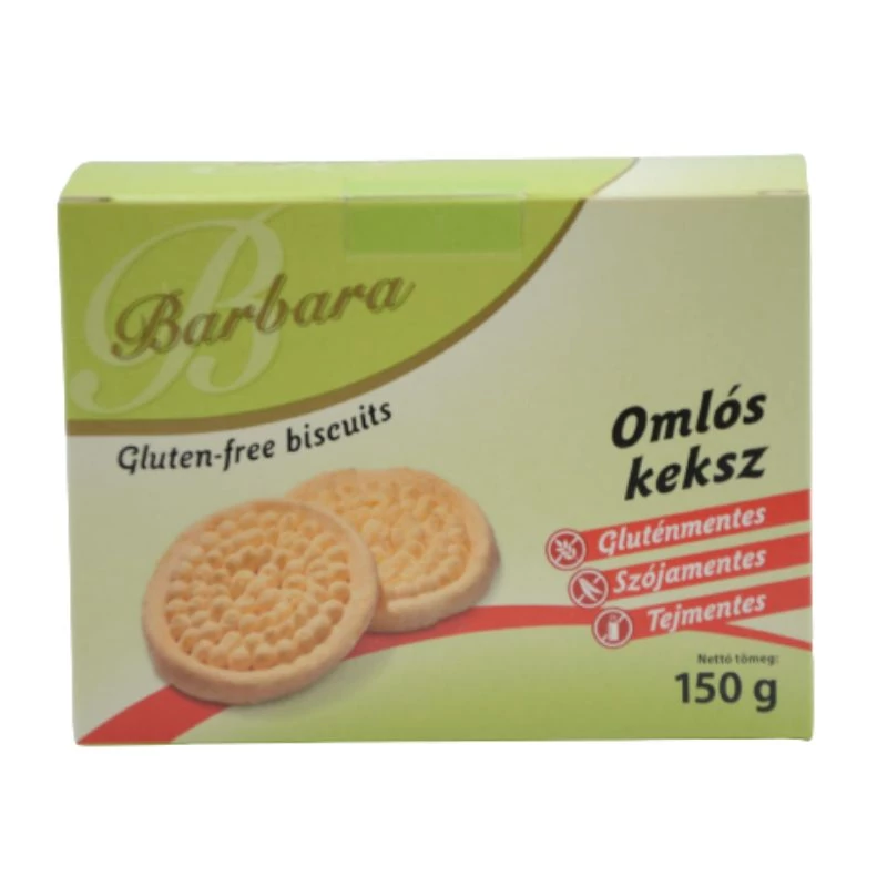 Barbara gluténmentes omlós keksz 150 g