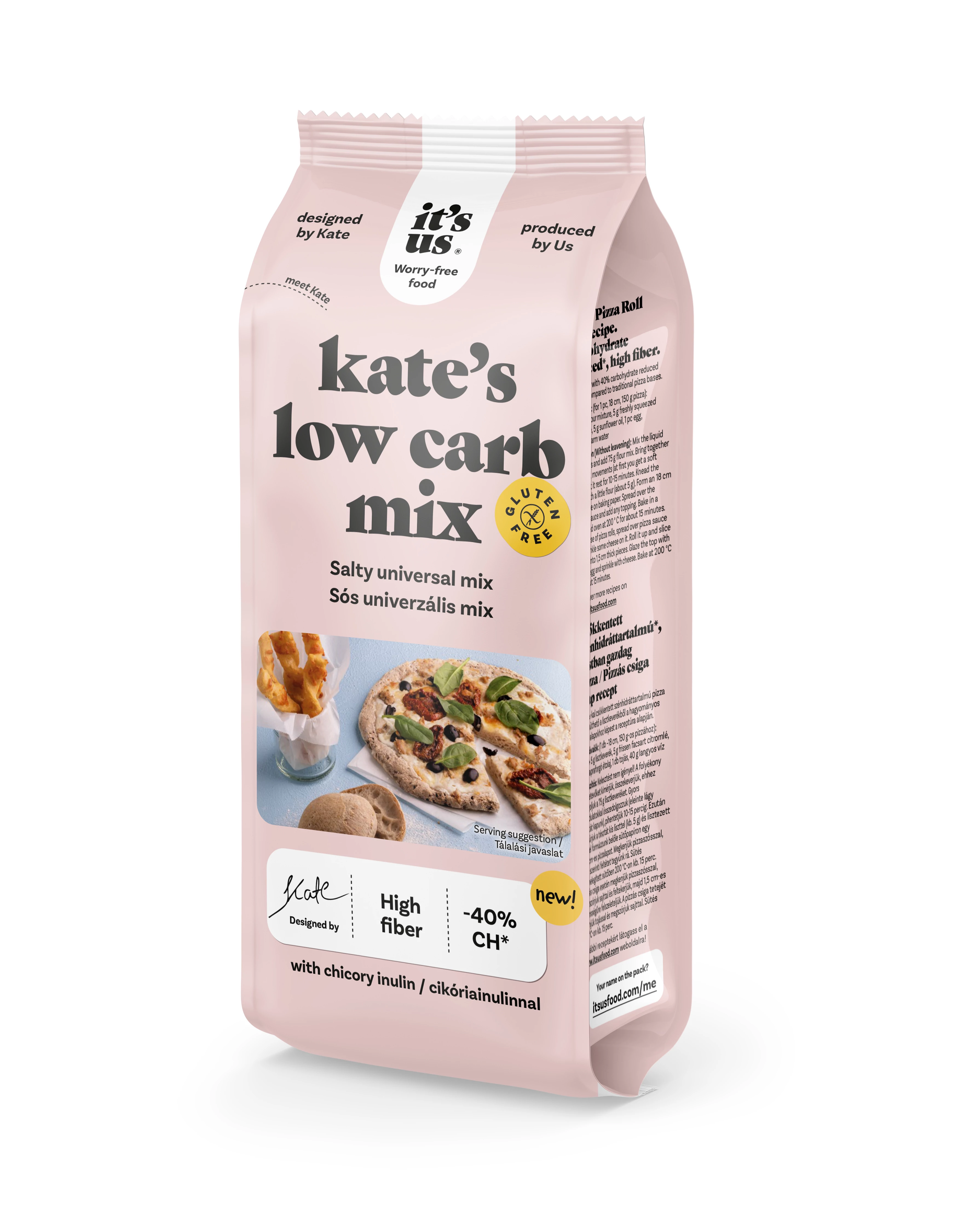 It`s us kate`s low carb sós univerzális lisztkeverék 500 g