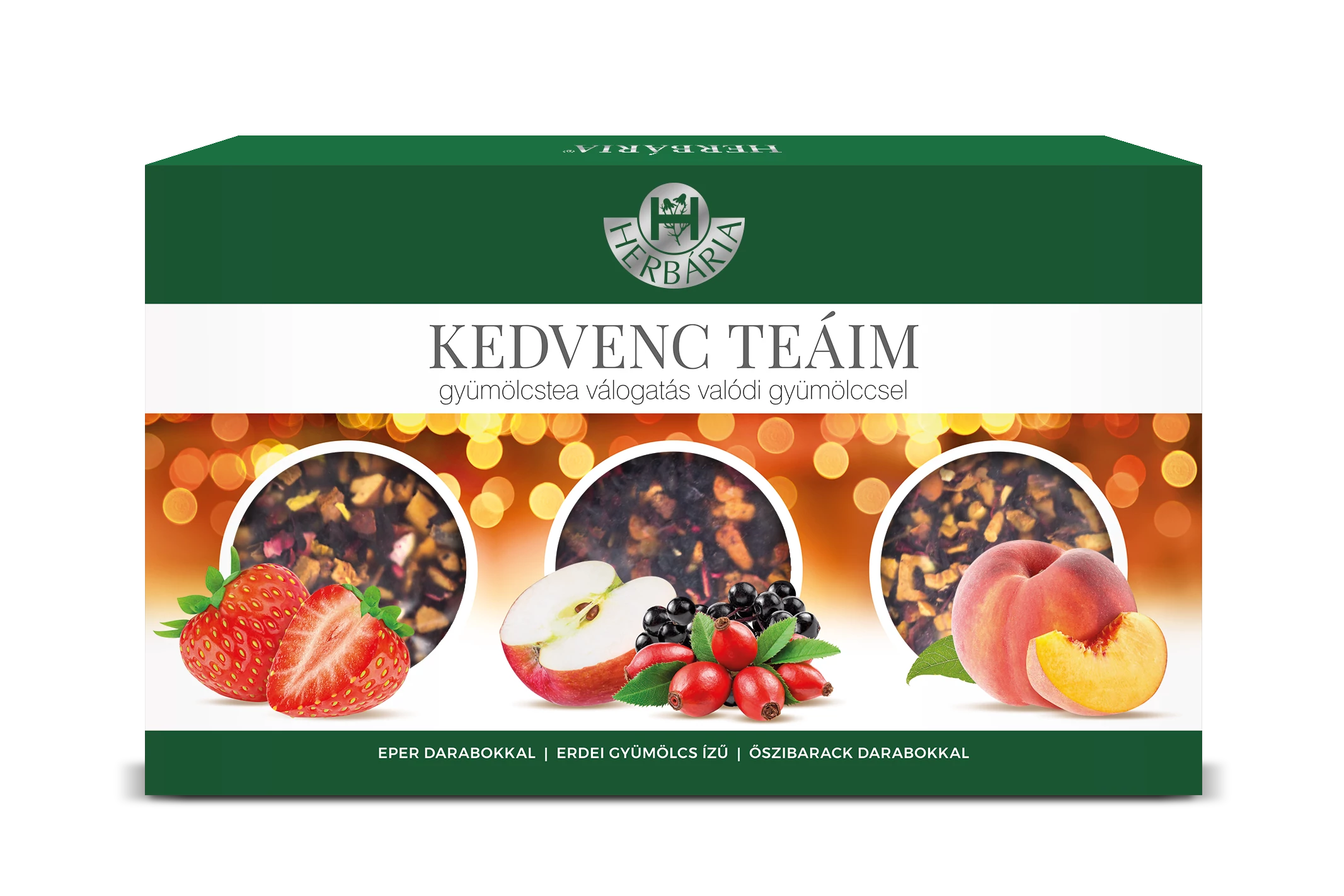 Herbária kedvenc teáim gyümölcstea válogatás 3x50g 150 g