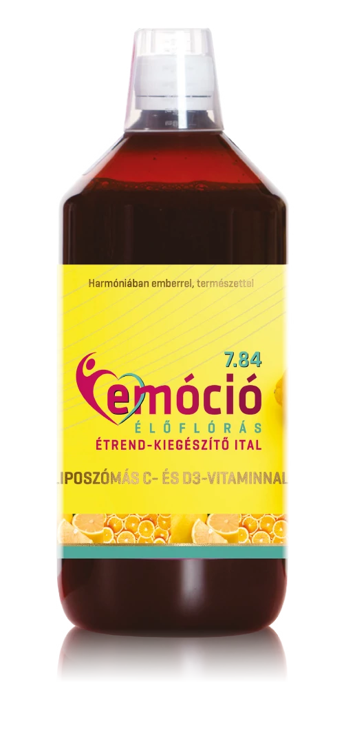 Emóció 7,84 liposzómás c- és d3-vitaminnal étrendkiegészítő ital 1000 ml