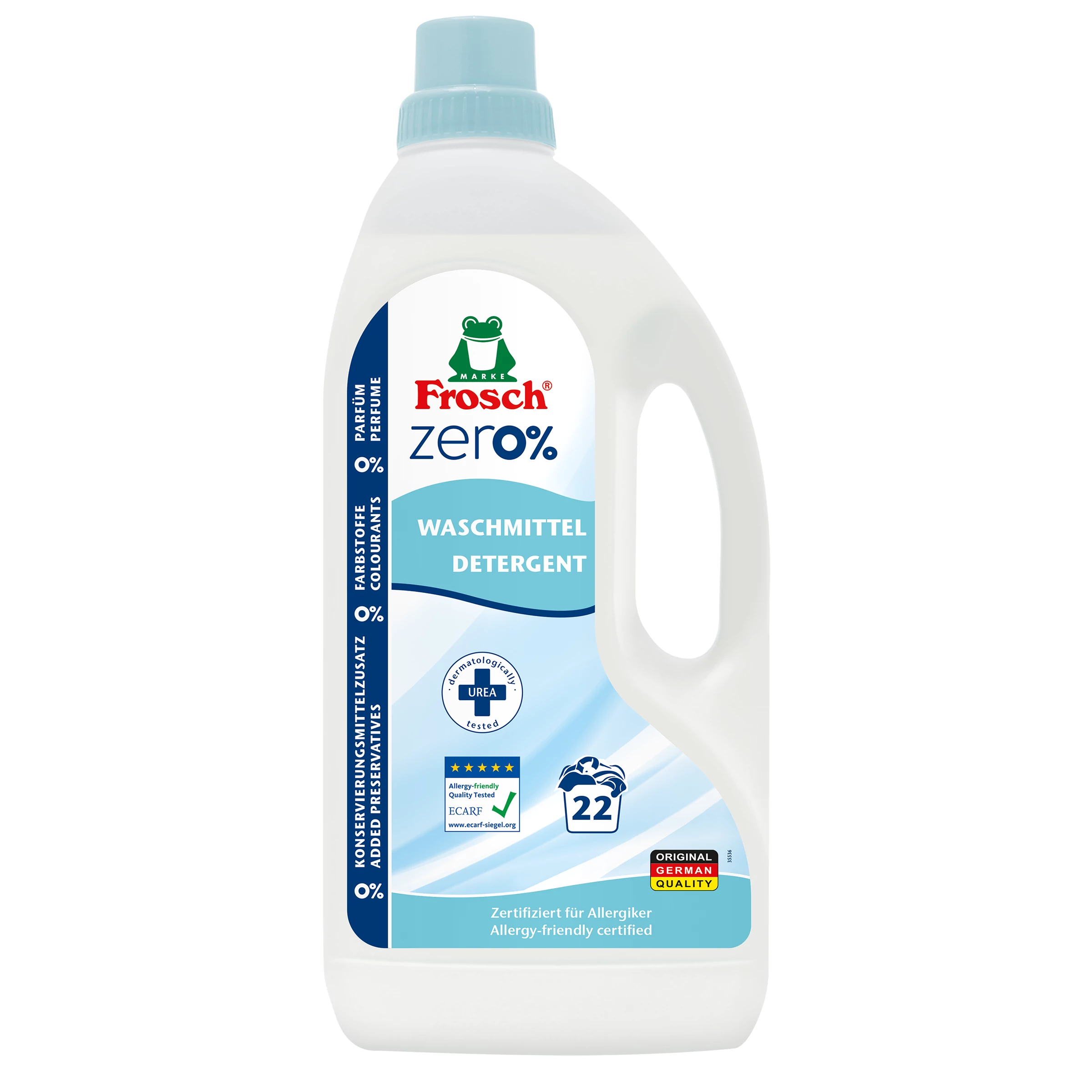 Frosch zero % folyékony mosószer ureával 1500 ml