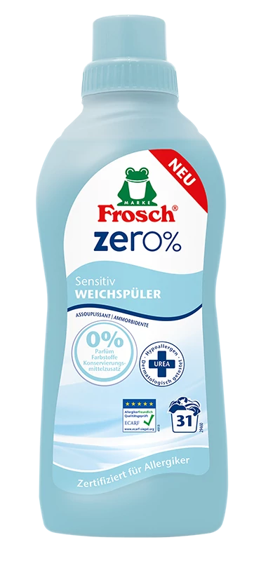 Frosch zero % öblítő ureával 750 ml