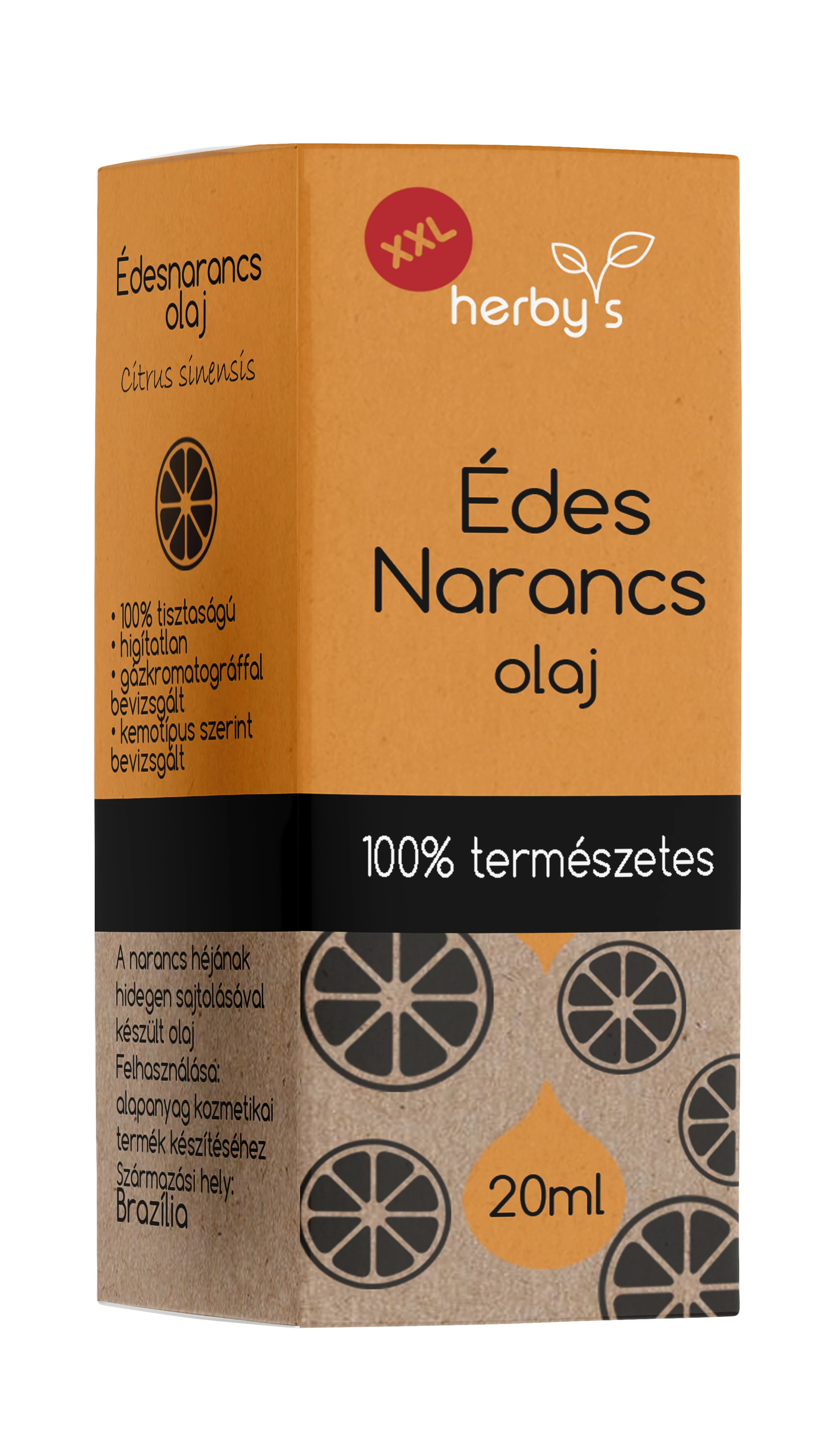 Herbys édesnarancs illóolaj 20 ml