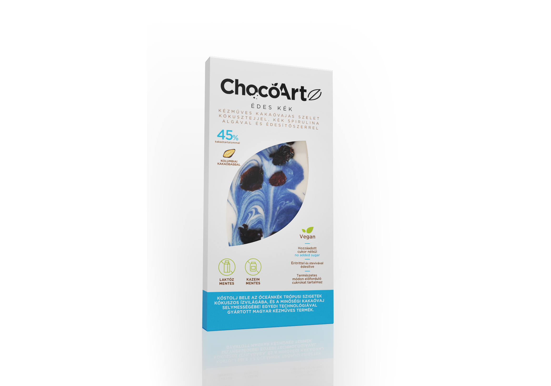 Chocoartz édes kék kakaószelet kókusztejjel 60 g