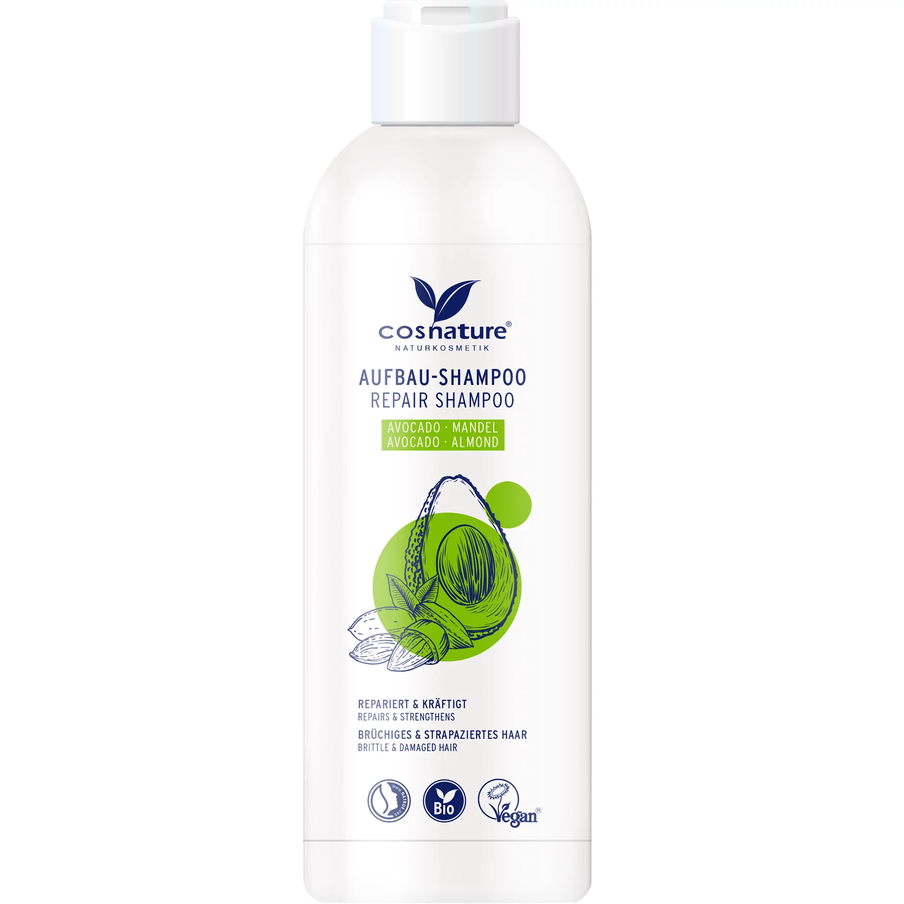 Cosnature regeneráló sampon avokádóval és mandulával 200 ml