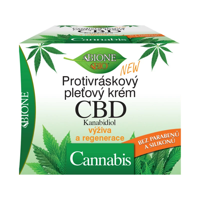 Bione cbd+cannabis ránctalanító arckrém 51 ml