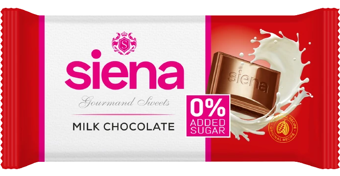 Siena tejcsokoládé édesítőszerrel 90 g