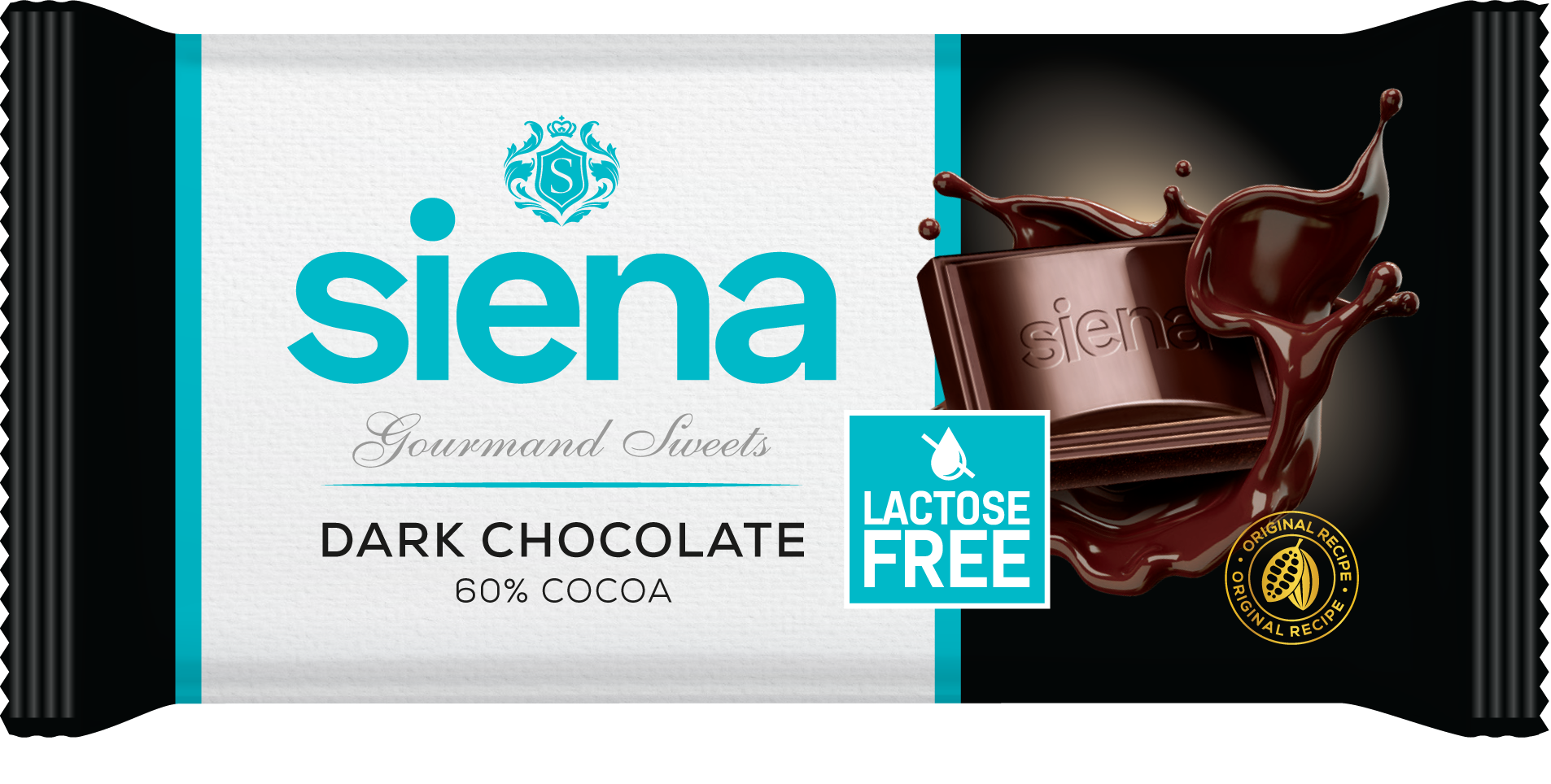 Siena étcsokoládé laktózmentes 90 g